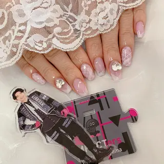 ネイル La neige* yuki 🥯🍑のネイルデザイン