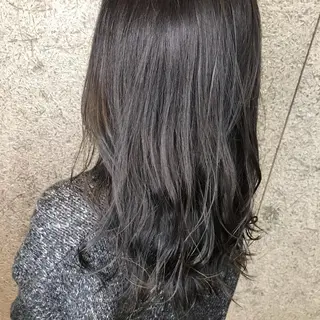 ロング カラー うるツヤハイトーン✨ /西川郁巳のヘアスタイル