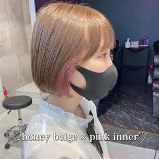 ショート カラー ヘアアレンジ メンズ キッズ お悩み解決美容師 💐AMIのヘアスタイル