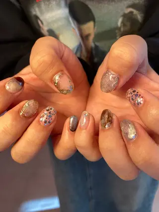 ネイル NICO nail　三軒茶屋店　ネイル＆アイラッシュ所属・oichan 𖦹°‧のネイルデザイン