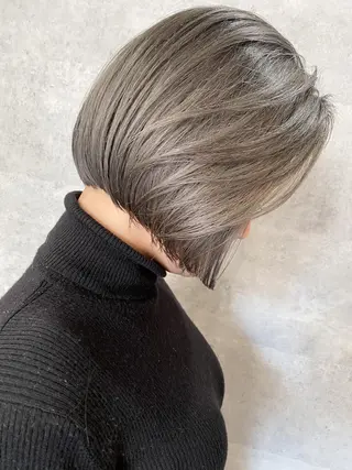 ショート カラー パーマ ヘアアレンジ ネイル マツエク・マツパ 井上 一平のヘアスタイル