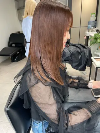 ロング カラー 髪質改善will hairdesignのヘアスタイル