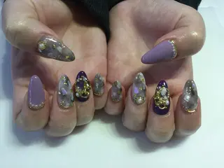 ネイル 💎🐰 saki. m 🐰💎のネイルデザイン