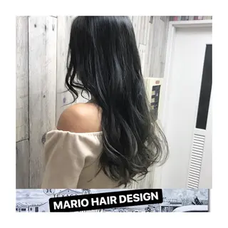 ロング カラー パーマ ヘアアレンジ メンズ キッズ Forest. -髪質改善-のヘアスタイル