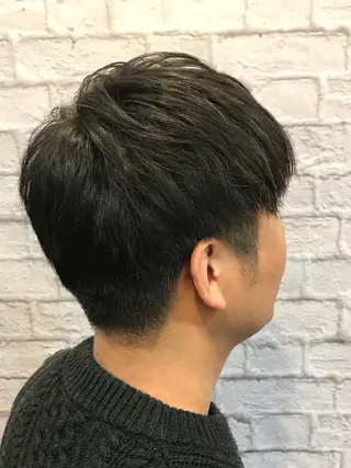 ショート メンズ お客様満足度NO.1 小林真弥のヘアスタイル