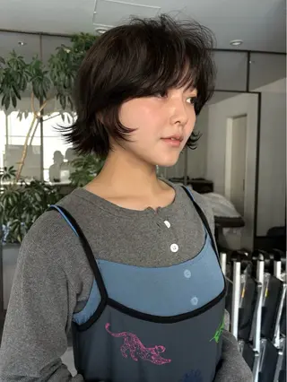 ショート 本田 聖のヘアスタイル