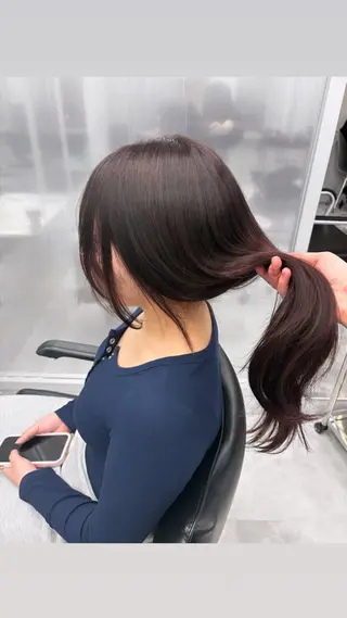 ロング カラー 【ADITION】 Konatsuのヘアスタイル