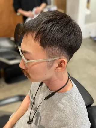 ショート メンズ BARBER  ellen所属・ellen💈 清塚悠のヘアスタイル