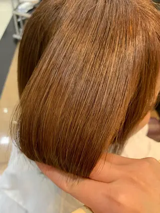 セミロング カラー 立川/シールエクステ /みづきのヘアスタイル