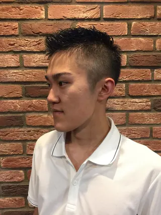 ショート 赤坂barber 古澤慶一郎【モテ髪】のヘアスタイル