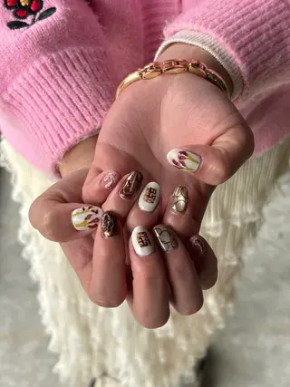 ネイル hinako /個性派ニュアンスのネイルデザイン