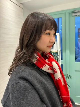 ミディアム ボブ／ミニボブ／ akaneのヘアスタイル