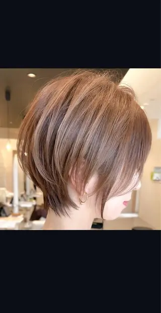 ショート 福島 諒のヘアスタイル