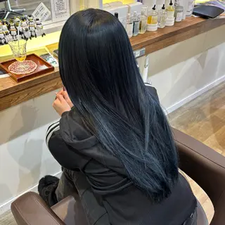 ロング 🎀ハイトーン/ 艶カラー/夕月🎀のヘアスタイル