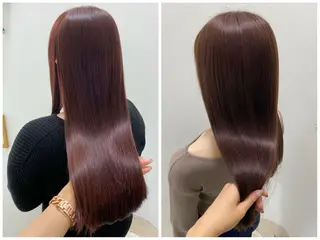 ロング 盛れる顔周り/髪質 改善/ふみか🩰🤍のヘアスタイル