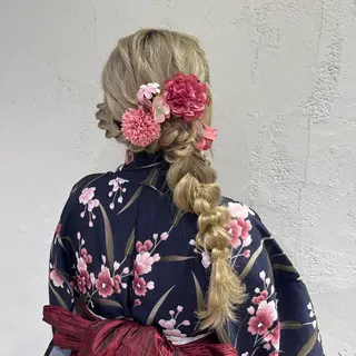 ヘアアレンジ すみす🎀ヘアメ/ 艶カラー/エクステのヘアスタイル