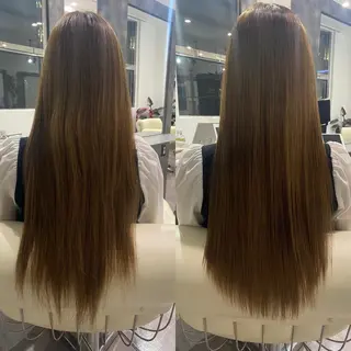 ロング hair make huit8所属・ハイライト&ブリーチ 💇🏼‍♀MAHOのヘアスタイル