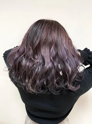 セミロング カラー ブリーチ指名No.1 Daikiのヘアスタイル