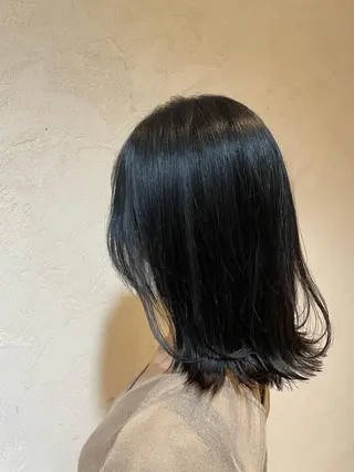 ミディアム ueki ayaneのヘアスタイル