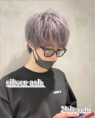 ショート カラー メンズ SNSで大バズり‼️ 欧米風ヘア大ヒット中のヘアスタイル