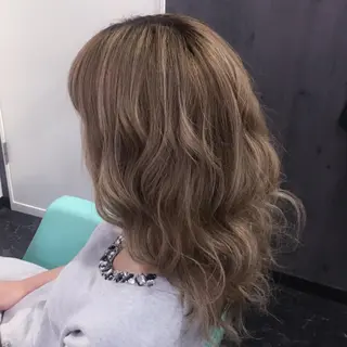 セミロング カラー Kimura Shinyaのヘアスタイル