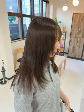 セミロング 青木 架心のヘアスタイル
