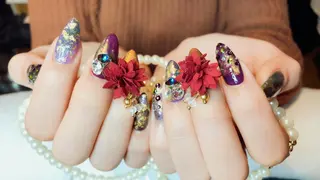 ロング ネイル 長さ出し専門 nynaのネイルデザイン