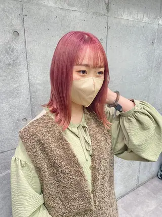 ミディアム カラー kaho🧸 / 大人styleのヘアスタイル