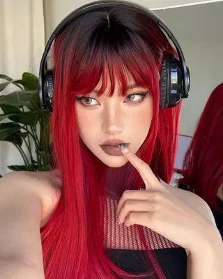 カラー 莉乃/縮毛矯正/髪質 改善/艶カラーのヘアスタイル