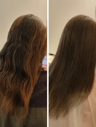 ロング カラー ❁︎NOAN❁︎ レイヤーカットのヘアスタイル