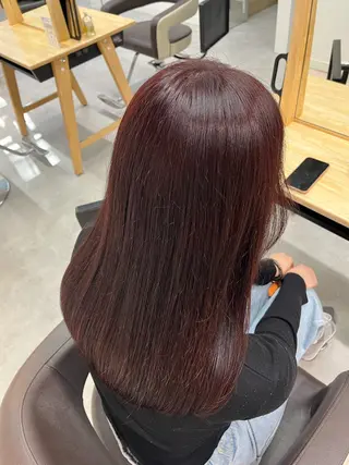 セミロング omocha umiのヘアスタイル