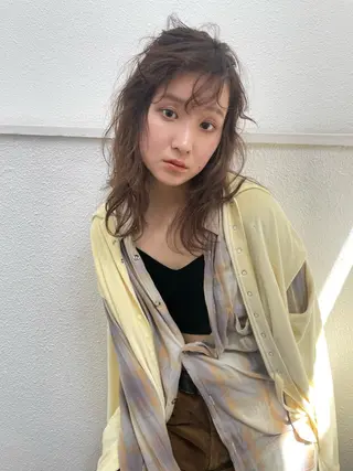 ロング カラー 垢抜けボブ/SAHO /OAK溝の口のヘアスタイル