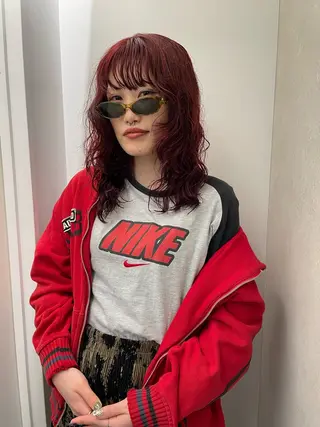 カラー パーマ hair&nail ☯️アイリ☯️のネイルデザイン