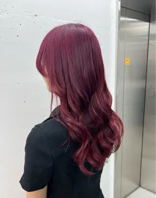 セミロング カラー あすか JILLSTUDIOのヘアスタイル