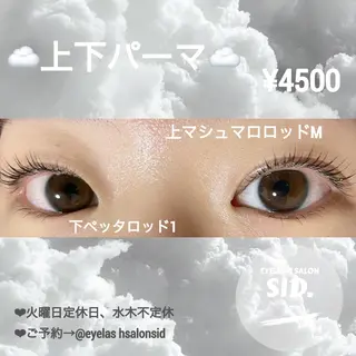 マツエク・マツパ eye lash salon SIDのマツエク・マツパデザイン