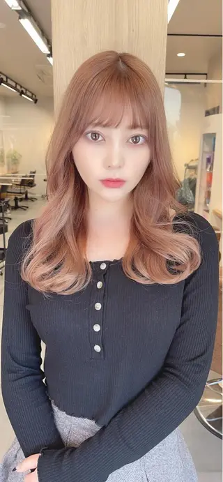 セミロング 巣山 竜一のヘアスタイル