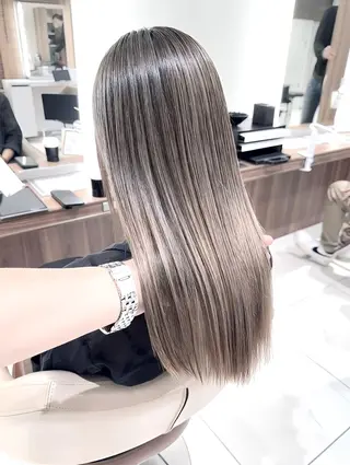 カラー 髪質改善/縮毛矯正 /カラー/篠塚菜々子のヘアスタイル