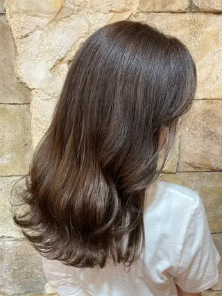 カラー 水島 悠香子のヘアスタイル