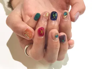 ネイル 舞田 苑香のネイルデザイン