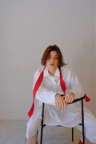 ミディアム カラー stay she 荻窪所属・メンズ無料カット/ ヘアアレンジ/咲美のヘアスタイル