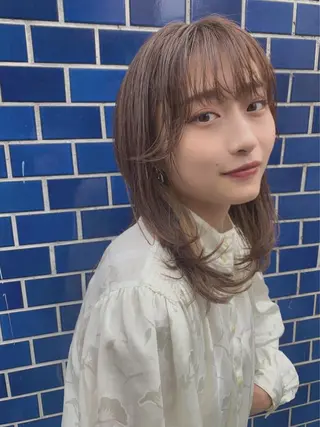 ミディアム 💈ホリ ダイキ💈のヘアスタイル