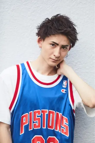 ショート 艶カラー/フェイス レイヤー/たむのヘアスタイル