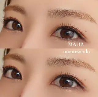 マツエク・マツパ MAHR omotesandoのマツエク・マツパデザイン