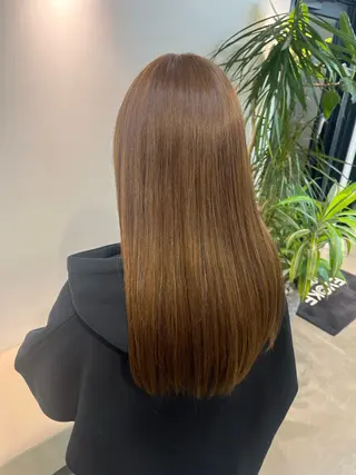 ロング カラー EVOKE　TOKYO所属・土田 莉来のヘアスタイル