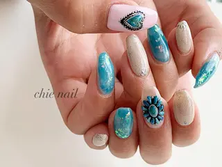 ネイル 森ノ宮❤︎ chieのネイルデザイン