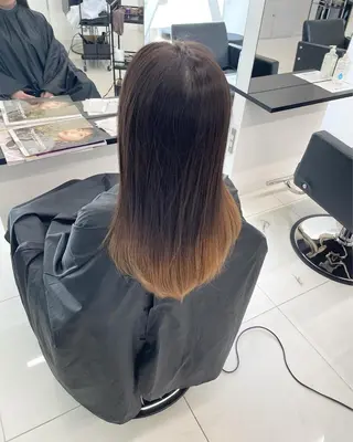 ミディアム カラー ⭐️無料！カット モデル募集⭐️夕貴のヘアスタイル