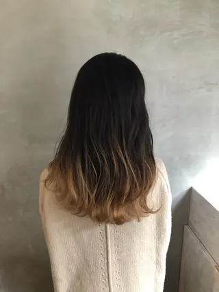 ミディアム カラー ニュアンスカラー🫧 加納のヘアスタイル