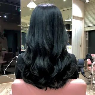 ロング カラー モテ髪×トレンド💕 小顔レイヤー 金井のヘアスタイル