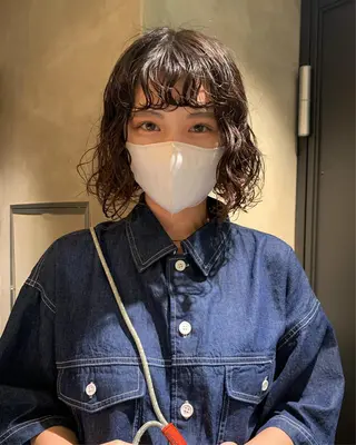 ショート パーマ アンニュイヘア🪽 ayumiのヘアスタイル
