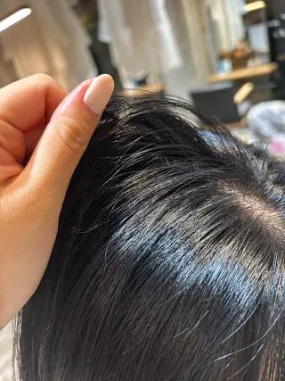 セミロング メンズパーマ/ 高橋紅葉のヘアスタイル